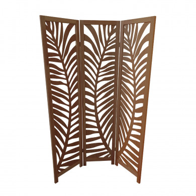 BIOMBO EWA COLOR MADERA OSCURO 120*170CM