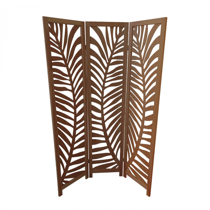 BIOMBO EWA COLOR MADERA OSCURO 120*170CM