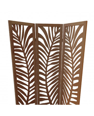 BIOMBO EWA COLOR MADERA OSCURO 120*170CM