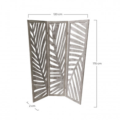 BIOMBO KOLOA EFECTO VINTAGE 120*170CM