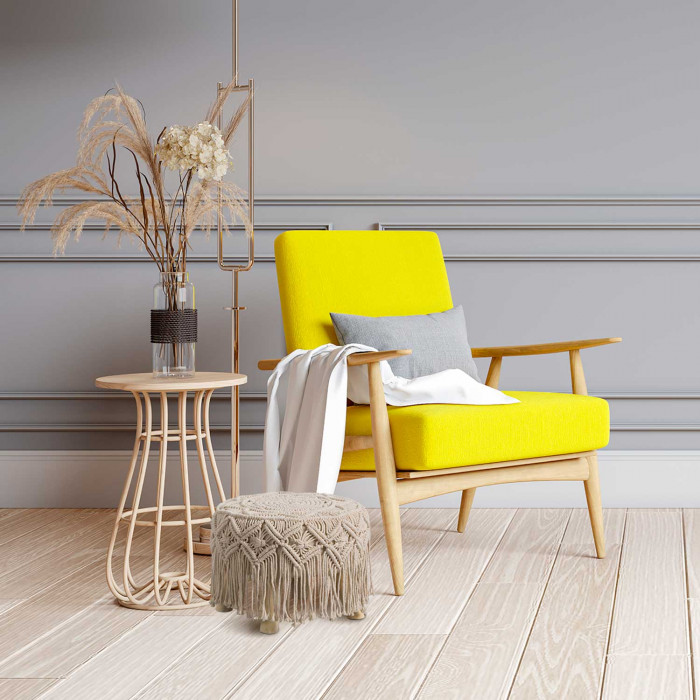 PUF MACRAME DN31X42CM