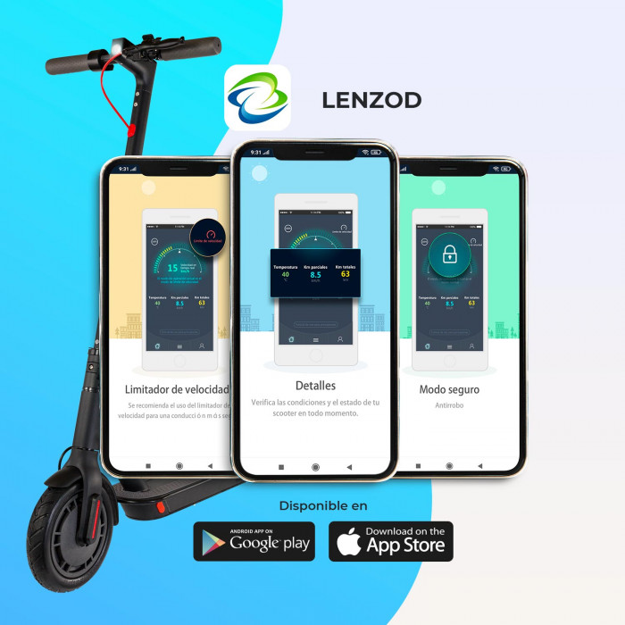 PATINETE BROOKLYN 250W NEGRO SPEEDLION CJ.1