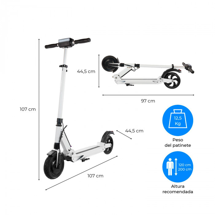 PATINETE BRONX 350W BLANCO SPEEDLION CJ.1
