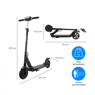 PATINETE BRONX 350W NEGRO SPEEDLION CJ.1