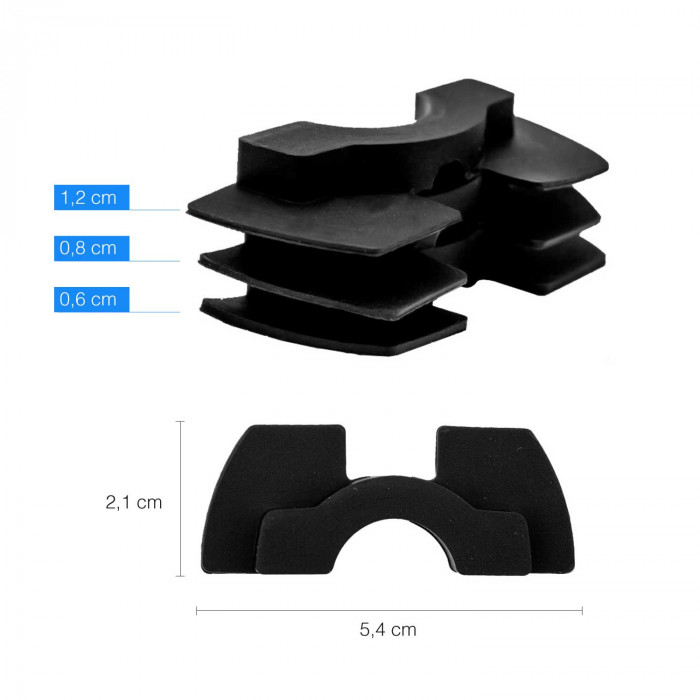 SET DE AMORTIGUACION DE VIBRACIONES DE GOMA SPEEDLION