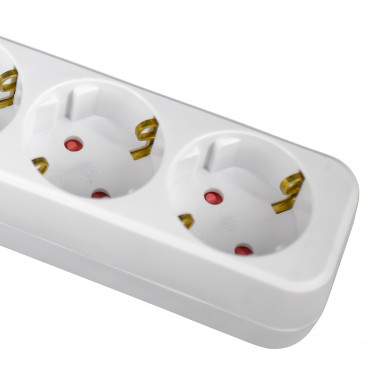 BASE 6 TOMAS C/INT 3X1,5mm 3M BLANCA 7hSevenOnCL.1 BASE 6 TOMAS C/INT 3X1,5mm 3M BLANCA 7hSevenOnCL.1