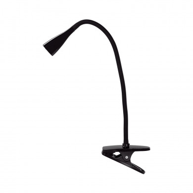 FLEXO LED INTEGRADO 5W (300lm) PINZA REDONDO NEGRO 51*1,5CM SEVEN ON HOME FLEXO LED INTEGRADO 5W (300lm) PINZA REDONDO NEGRO 51*1,5CM SEVEN ON HOME