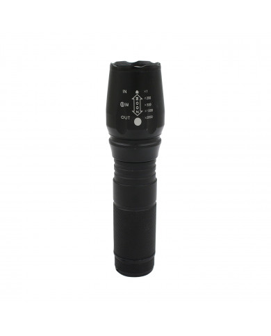 LINTERNA LED 200LM ZOOM EXTENSIBLE. (Pilas 3xAAA incluidas) 7hSevenOn BL.1