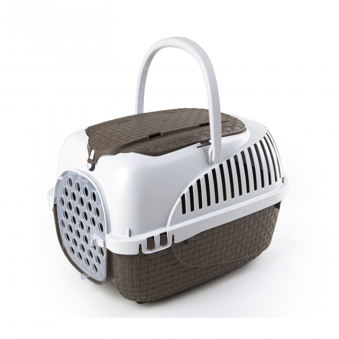 TRANSPORTÍN TOUR MARRÓN 52x33x34cm