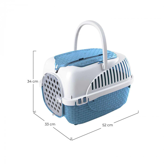 TRANSPORTÍN TOUR AZUL 52x33x34cm