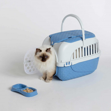 TRANSPORTÍN TOUR AZUL 52x33x34cm TRANSPORTÍN TOUR AZUL 52x33x34cm