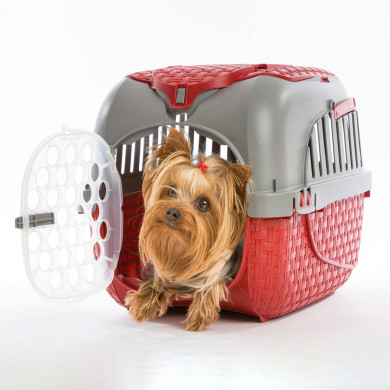 TRANSPORTÍN TOUR ROJO 52x33x34cm TRANSPORTÍN TOUR ROJO 52x33x34cm