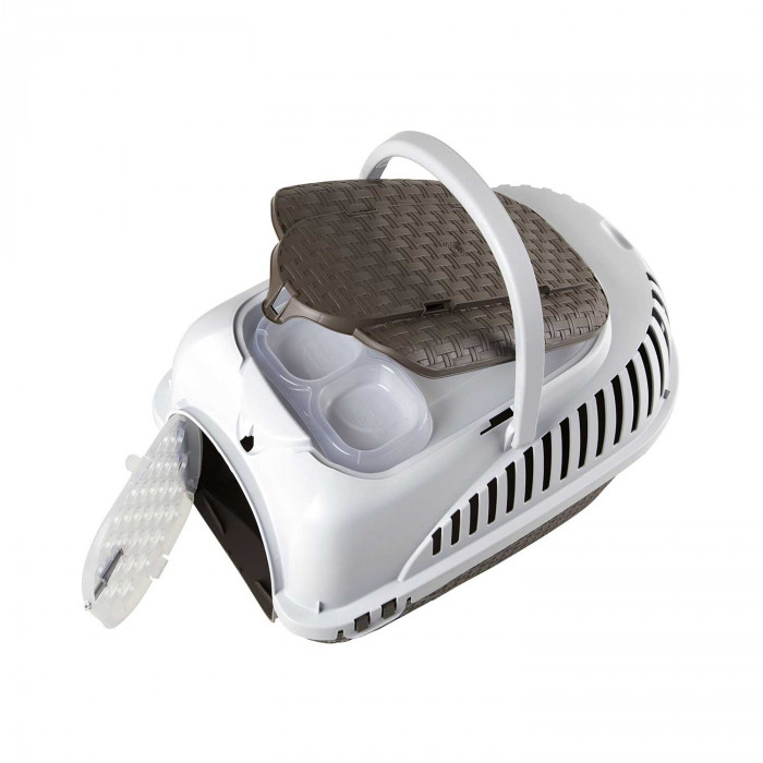 TRANSPORTÍN MAXY TOUR MARRÓN 59x38x37cm