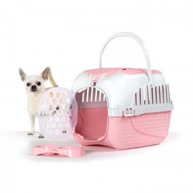 TRANSPORTÍN MAXY TOUR ROSA 59x38x37cm TRANSPORTÍN MAXY TOUR ROSA 59x38x37cm
