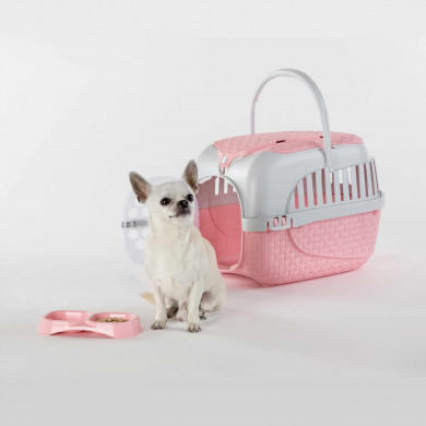 TRANSPORTÍN MAXY TOUR ROSA 59x38x37cm TRANSPORTÍN MAXY TOUR ROSA 59x38x37cm