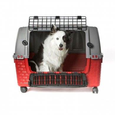 TRANSPORTÍN EASY TOUR ROJO 88x52x60cm TRANSPORTÍN EASY TOUR ROJO 88x52x60cm