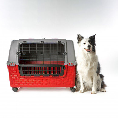 TRANSPORTÍN EASY TOUR ROJO 88x52x60cm TRANSPORTÍN EASY TOUR ROJO 88x52x60cm