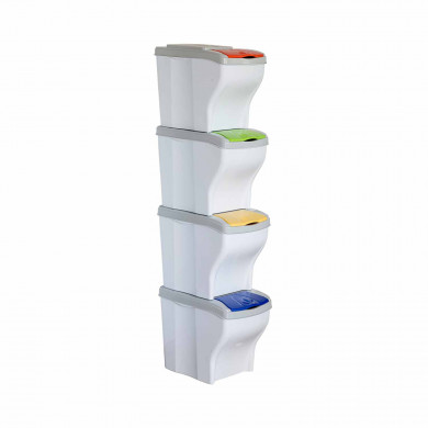 PAPELERA POKER SET 4 PZ. 28x40x31cm x4pz PAPELERA POKER SET 4 PZ. 28x40x31cm x4pz