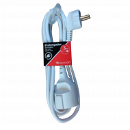 PROLONGADOR CLAVIJA SCHUKO 3X1,5mm 3M BLANCO 7hSevenOn CL.1