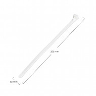 BRIDAS NYLON BLANCO 250X3,6mm 7hSevenOn BS.100