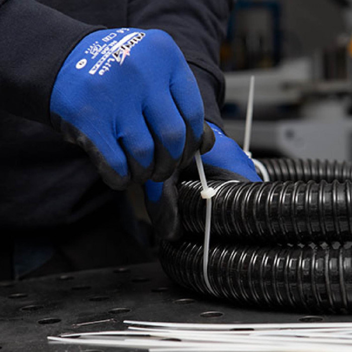 BRIDAS NYLON BLANCO 300X3,6mm 7hSevenOn BS.100