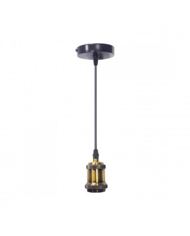 PENDEL METAL ORO E27 MAX. 60W 1,5M 7hSevenOn Deco BL.1
