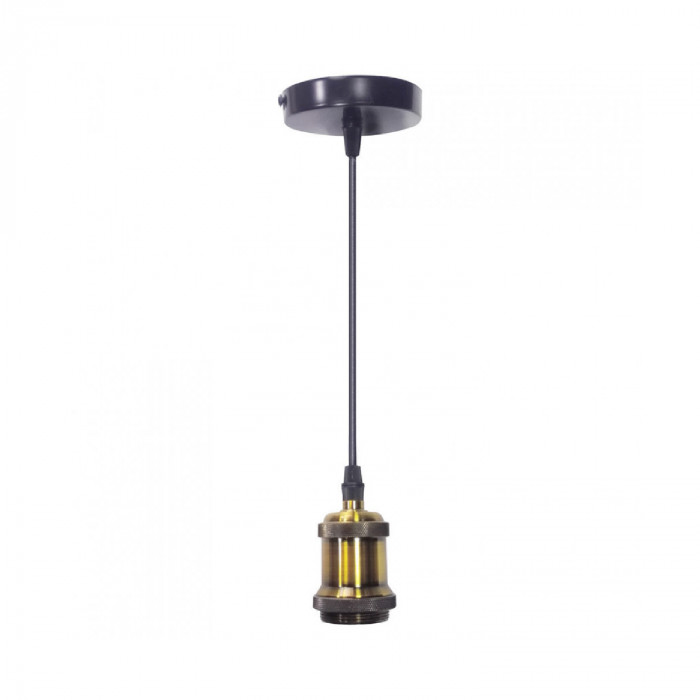 PENDEL METAL ORO E27 MAX. 60W 1,5M 7hSevenOn Deco BL.1
