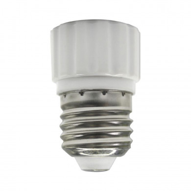ADAPTADOR CASQUILLO E27 A GU10 CERAMICO 7hSevenOn Elec BL.1 ADAPTADOR CASQUILLO E27 A GU10 CERAMICO 7hSevenOn Elec BL.1