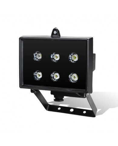 PROYECTOR LED DE EXTERIOR 6W.NEGRO IP54 DAYRON