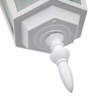 APLIQUE EXTERIOR TECHO BLANCO 1 LUZ BOMBILLA NO INCLUIDA ASTRID 7hSevenOn CJ.1
