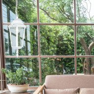 APLIQUE EXTERIOR TECHO BLANCO 1 LUZ BOMBILLA NO INCLUIDA ASTRID 7hSevenOn CJ.1
