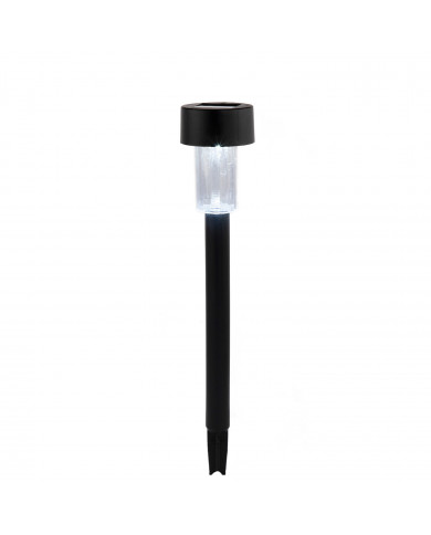 BALIZA SOLAR PLASTICO NEGRA 355MM SEVEN ON BALIZA SOLAR PLASTICO NEGRA 355MM SEVEN ON
