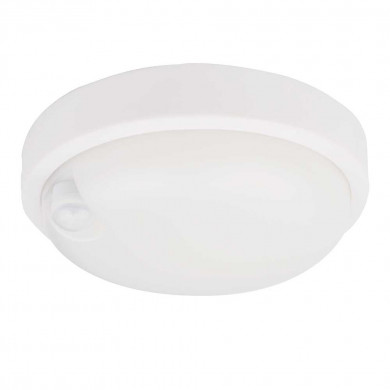 APLIQUE LED EXTERIOR TECHO REDONDO BLANCO 12W 900LM 4000K 25000H D170MM CON SENSOR MOVIMIENTO 7hSevenOn CJ.1 
 APLIQUE LED EXTERIOR TECHO REDONDO BLANCO 12W 900LM 4000K 25000H D170MM CON SENSOR MOVIMIENTO 7hSevenOn CJ.1