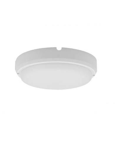 HUBLOT LED DE EXTERIOR IP54 REDONDO BLANCO 15W 1500lm 160mm  4000K 20000h 7hSevenOn Premium CJ.1