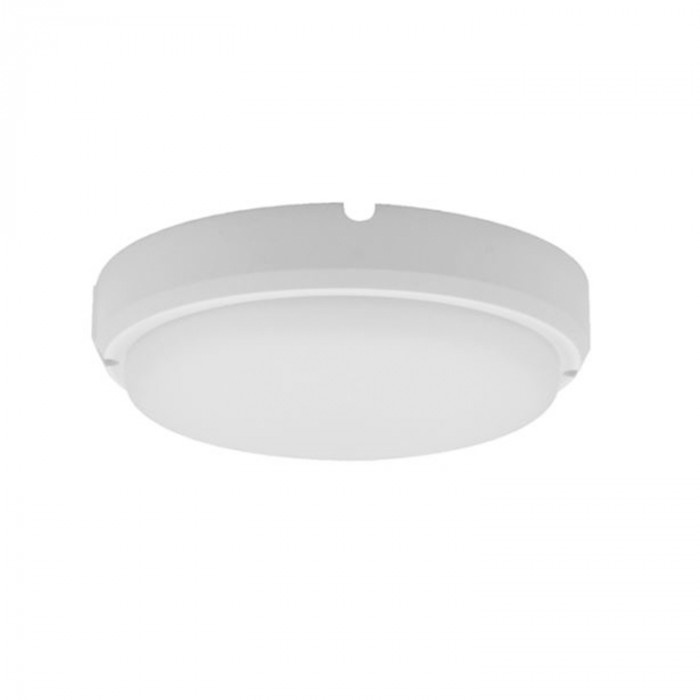 HUBLOT LED DE EXTERIOR IP54 REDONDO BLANCO 15W 1500lm 160mm  4000K 20000h 7hSevenOn Premium CJ.1