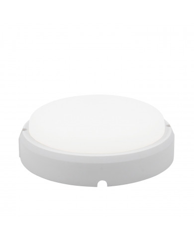 HUBLOT LED DE EXTERIOR IP54 REDONDO BLANCO 15W 1500lm 160mm  4000K 20000h 7hSevenOn Premium CJ.1