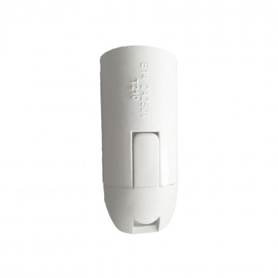 PORTALAMPARAS LISO E14 BLANCO 7hSevenOn Elec BL.1 PORTALAMPARAS LISO E14 BLANCO 7hSevenOn Elec BL.1