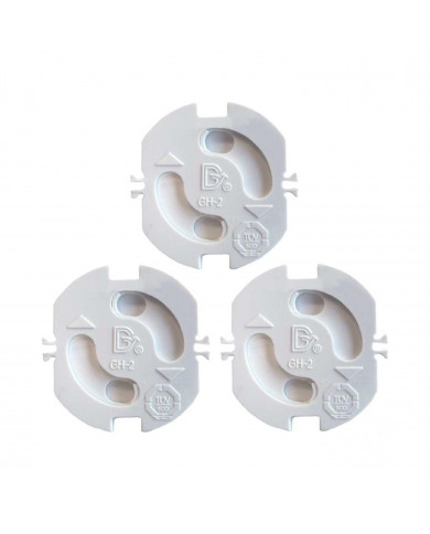 KIT 3 PROTECCIONES DE ENCHUFE SCHUKO