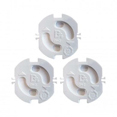 KIT 3 PROTECCIONES DE ENCHUFE SCHUKO KIT 3 PROTECCIONES DE ENCHUFE SCHUKO