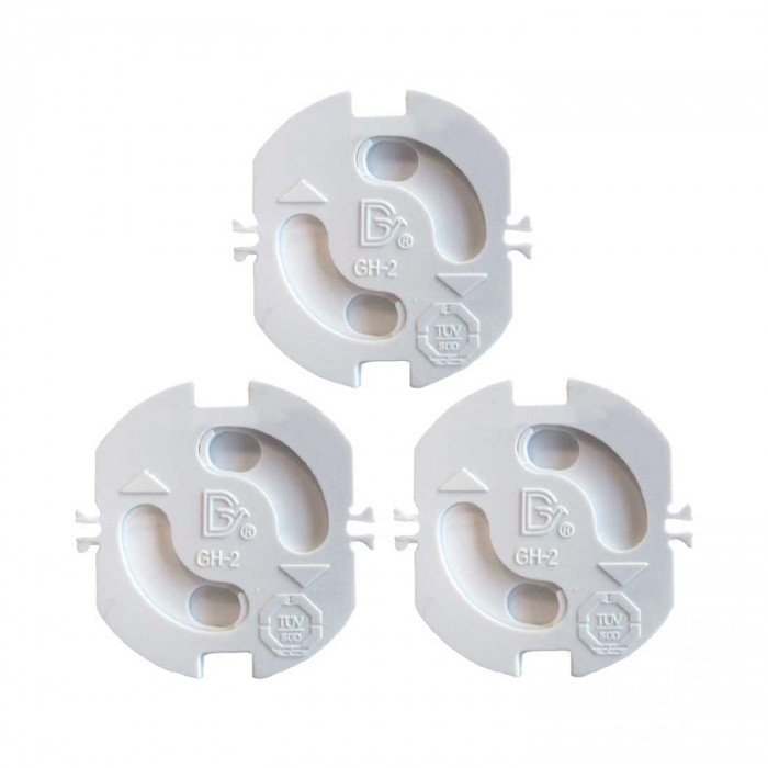 KIT 3 PROTECCIONES DE ENCHUFE SCHUKO