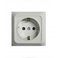 BASE SUPERFICIE SCHUKO 16A BLANCO 7hSevenOn Elec BL.1