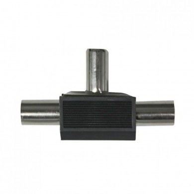 ADAPTADOR INDUCTIVO TV(2  MACHOS/1 HEMBRA) NEGRO 7hSevenOn Elec BL.1 ADAPTADOR INDUCTIVO TV(2  MACHOS/1 HEMBRA) NEGRO 7hSevenOn Elec BL.1