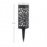 PACK 4 BALIZA SOLAR DECORATIVA 5.9*5.9*29CM SEVEN ON
