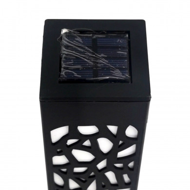 PACK 4 BALIZA SOLAR DECORATIVA 5.9*5.9*29CM SEVEN ON PACK 4 BALIZA SOLAR DECORATIVA 5.9*5.9*29CM SEVEN ON