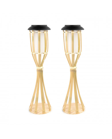 PACK 2 LAMPARA DE MESA SOLAR DN9X34.5CM SEVEN ON