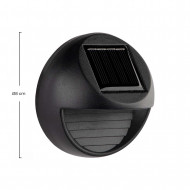 PACK 2 LUZ DE PARED SOLAR 8*8*4.5CM SEVEN ON