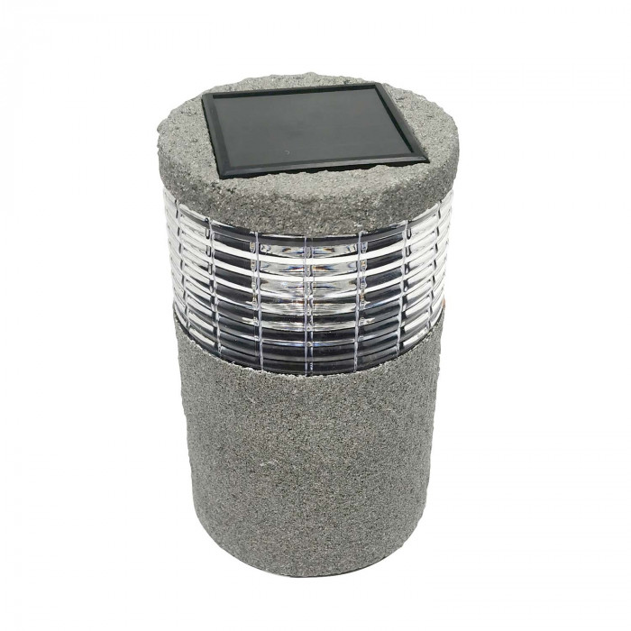 LUZ SOLAR CILÍNDRICA 11.5*29CM SEVEN ON