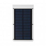 APLIQUE SOLAR 11*3*18CM BLANCO SEVEN ON