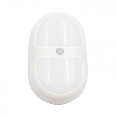 PACK 2 LUZ DE NOCHE LED OVALADA CON SENSOR  0,5W 100lm  4000K (Pilas 3xAA incluidas) 7hSevenOn Pro BL.2 PACK 2 LUZ DE NOCHE LED OVALADA CON SENSOR  0,5W 100lm  4000K (Pilas 3xAA incluidas) 7hSevenOn Pro BL.2