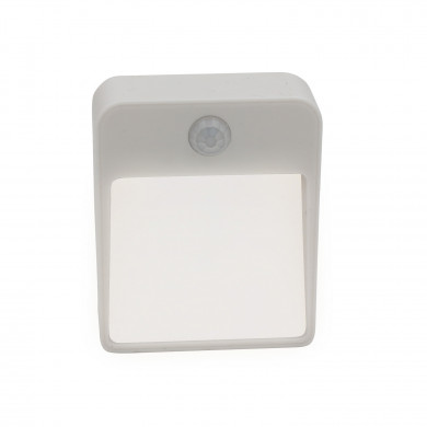 LUZ DE NOCHE LED CUADRADA CON SENSOR  0,5W 40lm  4000K (Pilas 4xAAA incluidas) 7hSevenOn BL.1 LUZ DE NOCHE LED CUADRADA CON SENSOR  0,5W 40lm  4000K (Pilas 4xAAA incluidas) 7hSevenOn BL.1